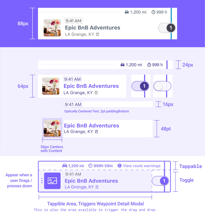 showcasing how the new modular trip planner was built